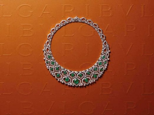 Collar Green Dream de la colección Barocko Bvlgari