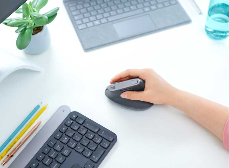 Logitech MX Vertical mouse, ratón para comodidad al hacer home office