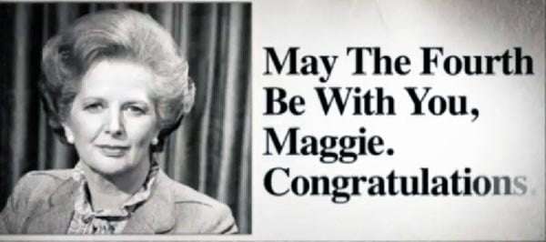 4 de mayo Margaret Thatcher