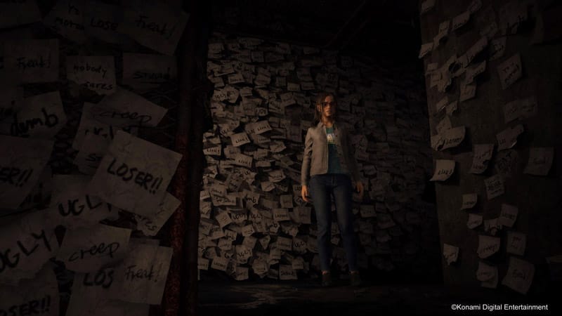 Silent Hill: The Short Message, captura de pantalla del juego