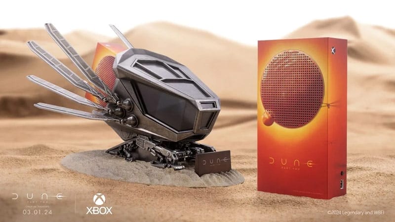 Consola Xbox Series S inspirada en Dune