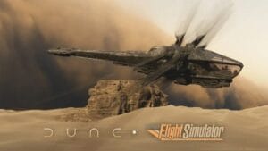 Expansión gratuita con temática de Dune para Microsoft Flight Simulator