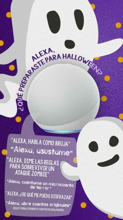 Alexa en Halloween