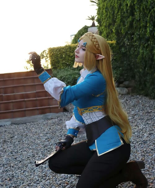 Cosplay Princesa Zelda de Lady Pizza:  The Legend of Zelda, Tears of the Kingdom